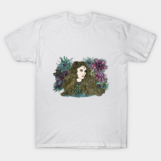 Lady Love T-Shirt by NicoleWhelan